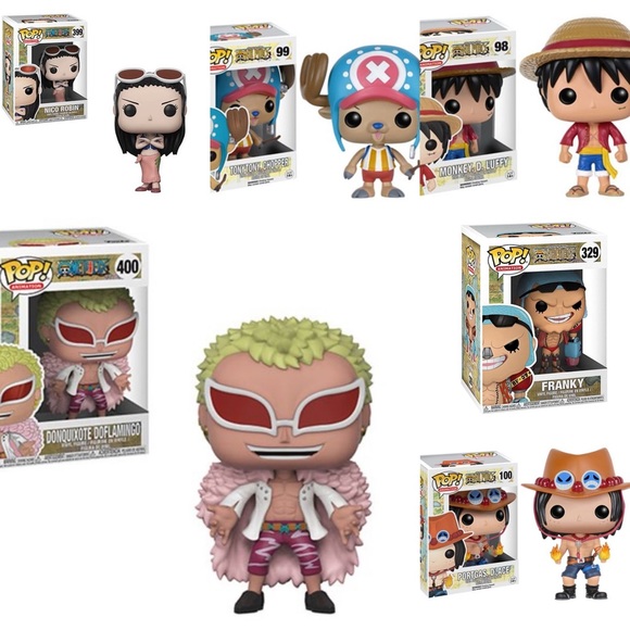 Funko | Other | Funko Pop One Piece Anime Vinyl Figures Lot Of 6 Bundle ...